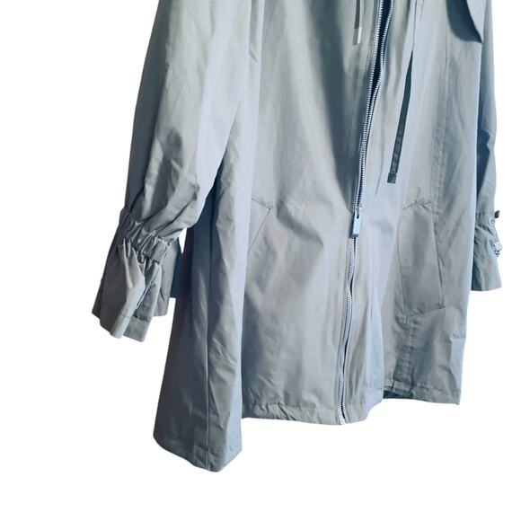 Hemisphere New With Tags Sage ight weight jacket /Raincoat size Medium Retro - Picture 10 of 13